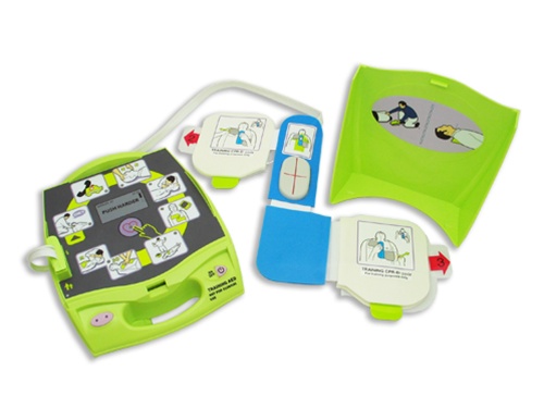 Máy sốc tim tự động ZOLL AED Plus với điện cực CPR-D-padz nguyên khối